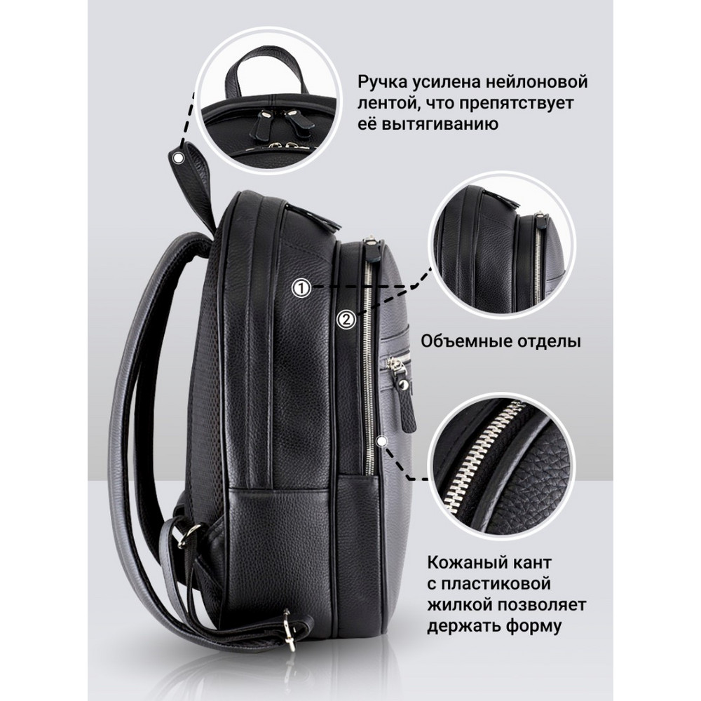 Frenzo 8207 городской рюкзак черный