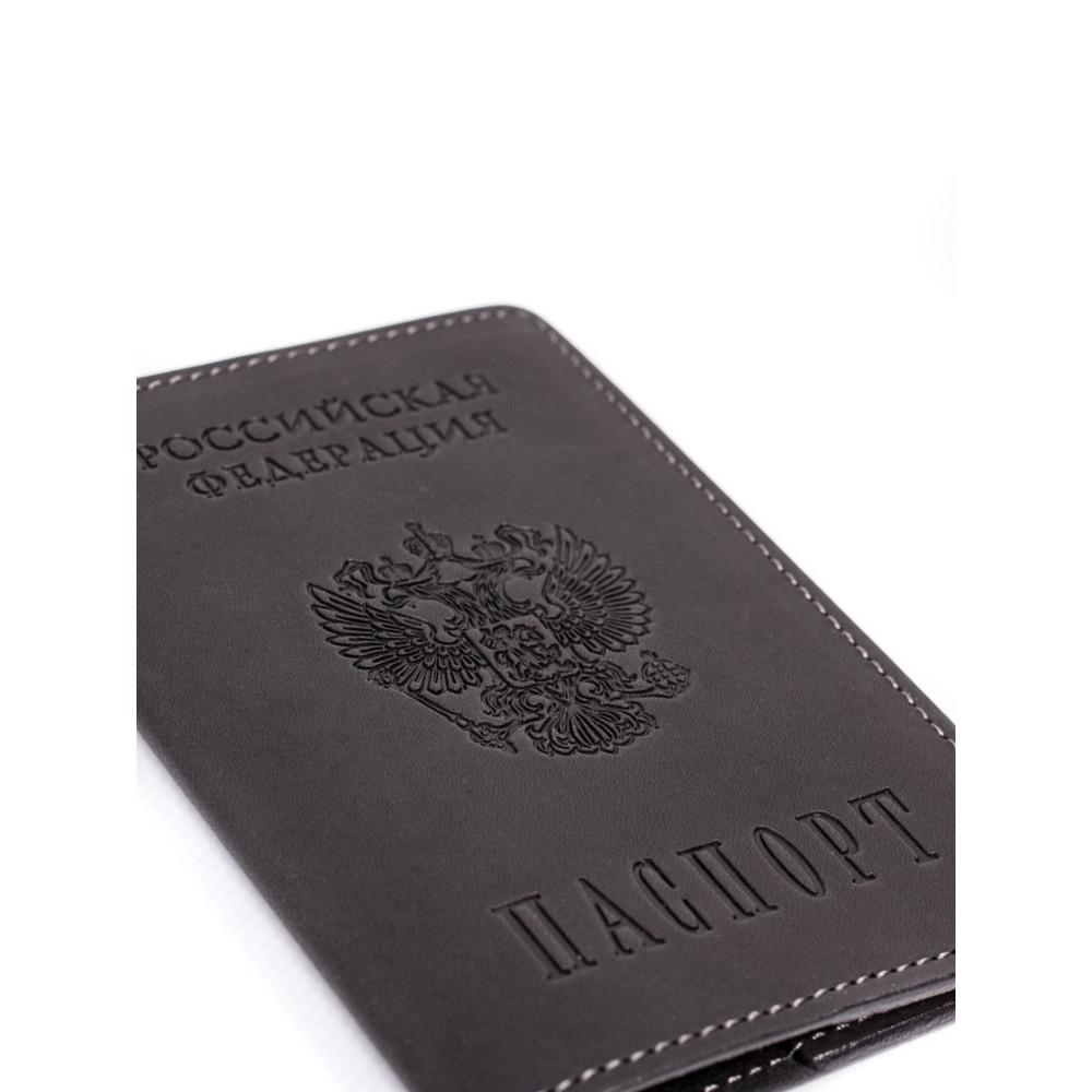 Frenzo gifts / НКГ.01.РФ Набор подарочный из натуральной кожи (обложка на паспорт, картхолдер, брелок)