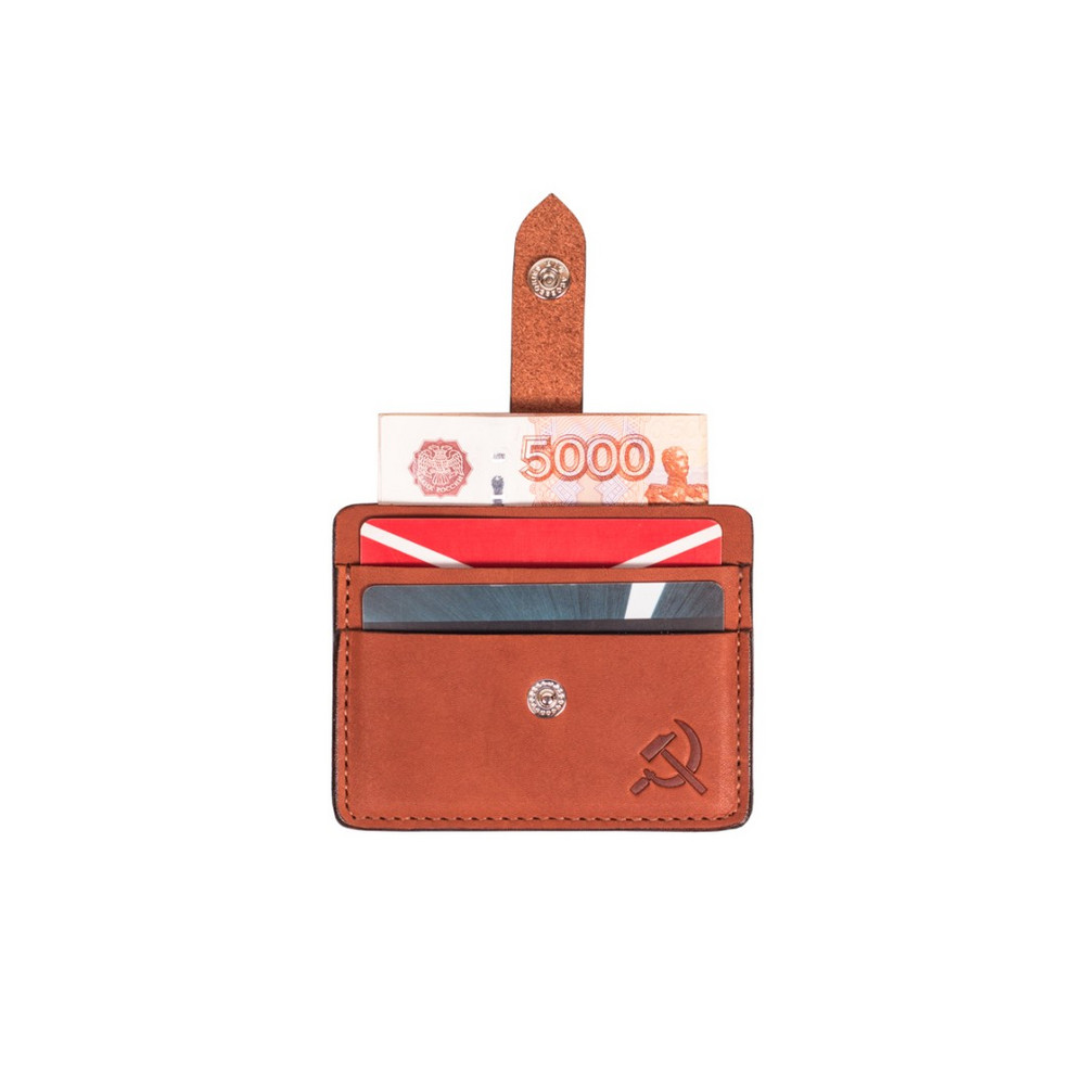 Frenzo gifts / НКГ.03.СССР Портмоне кожаный набор оригинальный подарок мужчине