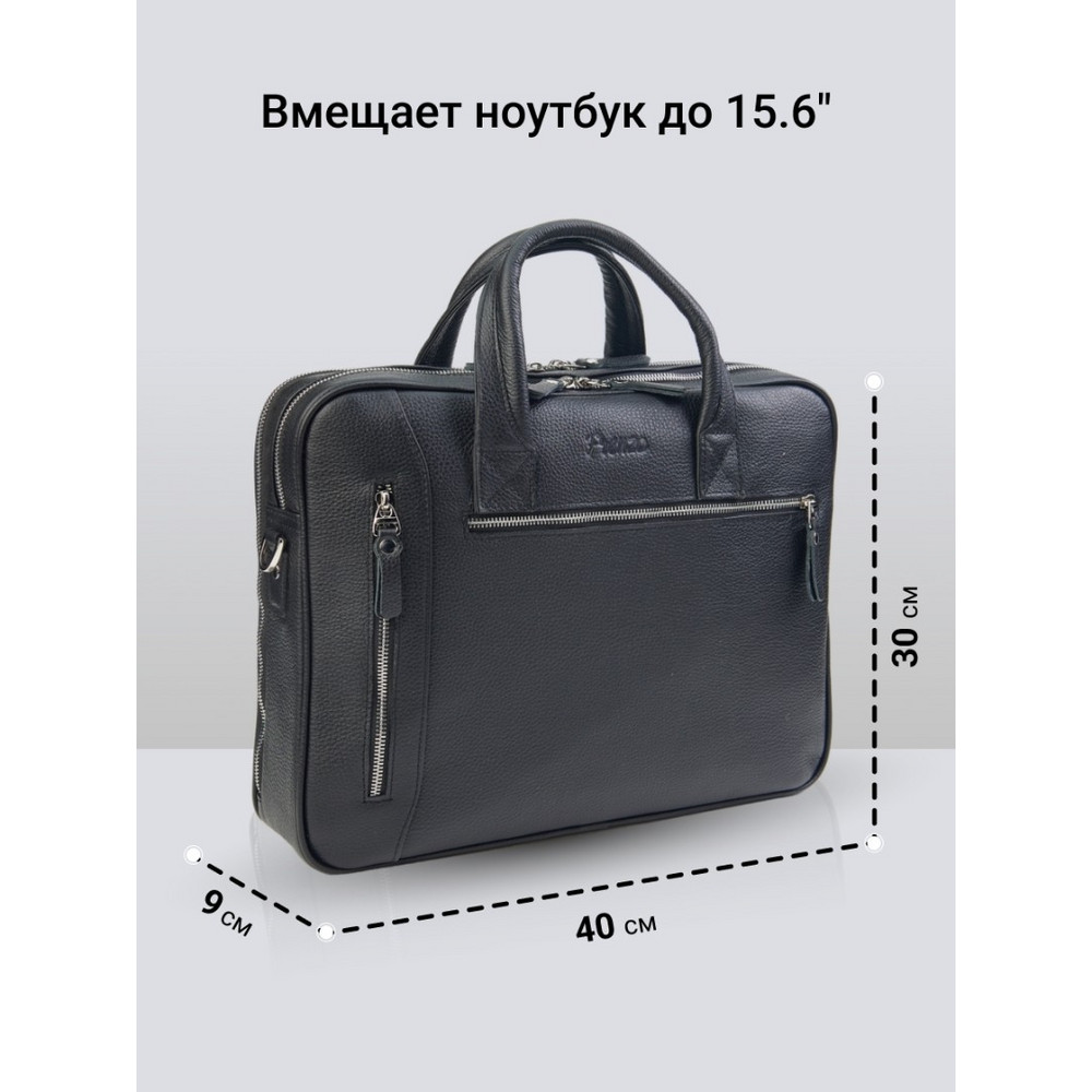 Frenzo 6601 сумка для ноутбука вместительная черный